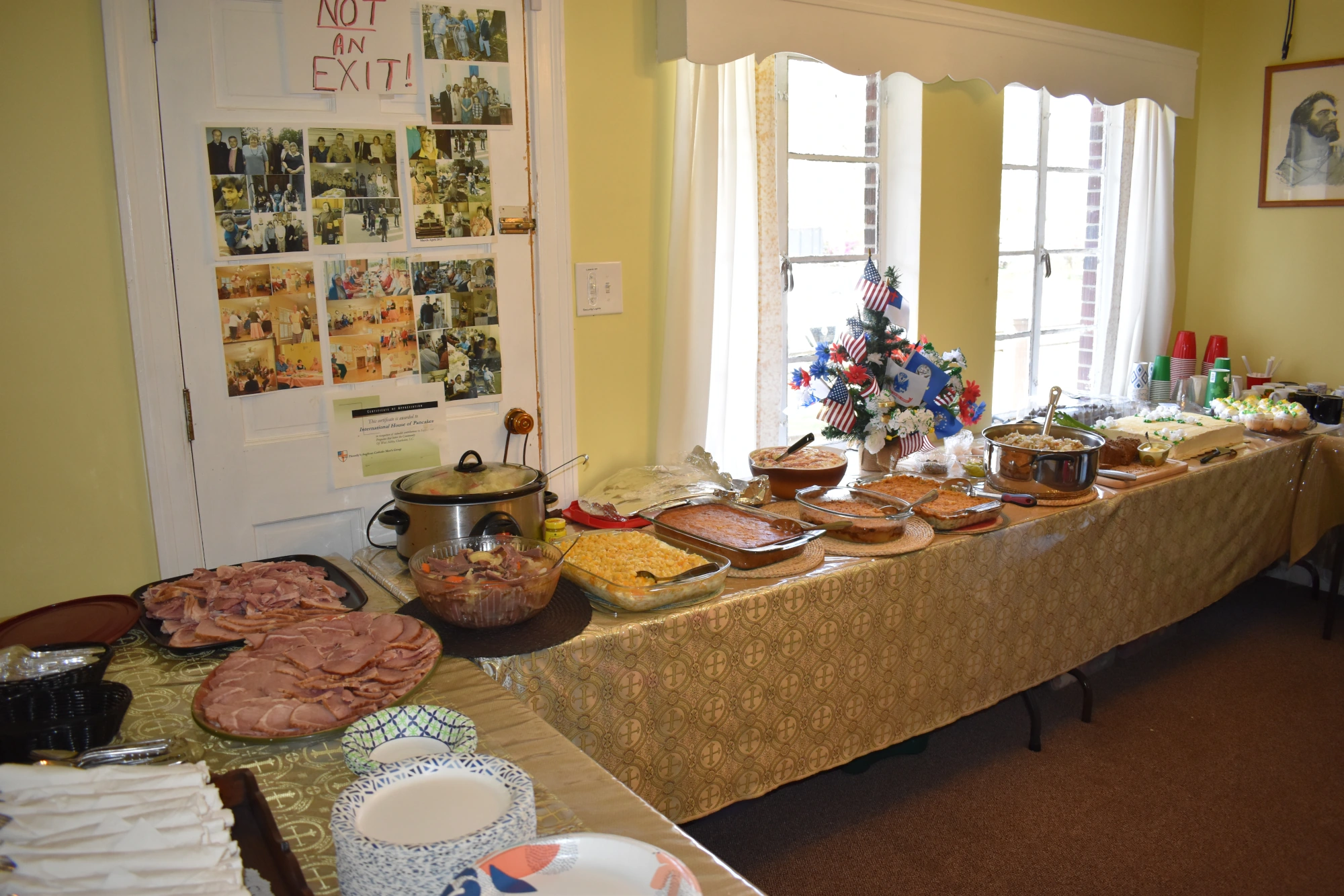 St. Timothy's ACC hosts a Potluck luncheon every Sunday after Mass. Join Us. 