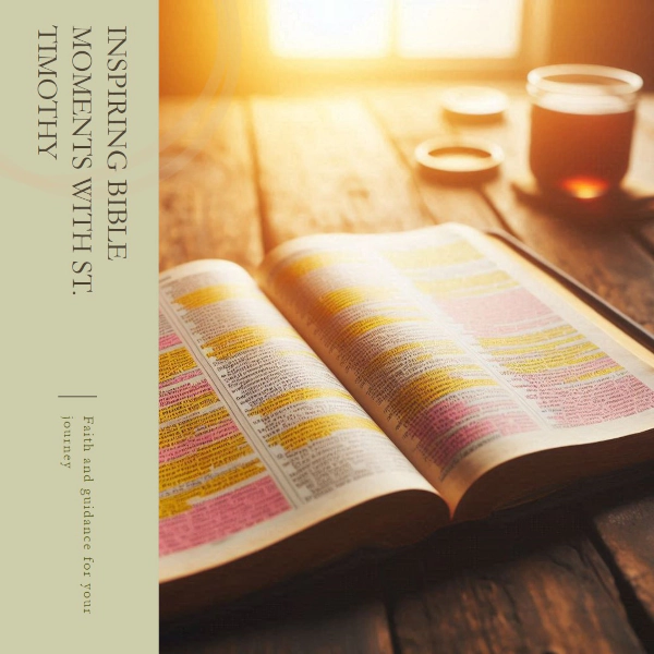 Inspiring moments from the bible with St. Timothy, used on the contact us page for St. Timothy's ACC (Anglican Catholic Church). https://sttimothysacc.com/